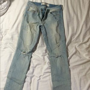 Abercrombie and Fitch skinny jeans